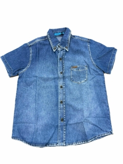 CAMISA TASSA INFANTIL JEANS -cod:12834