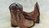 Bota Texana Infantil Ref.2003 Caramelo