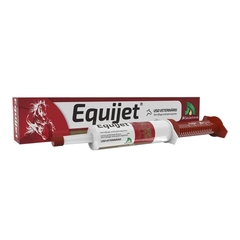 Equijet (é um antiparasitário em pasta à base de Ivermectina e Pamoato de Pirantel)
