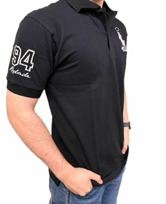 Polo Masculina Radade Classic Preta - 15567 - comprar online