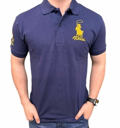 Polo Masculina Radade Classic cor Marinho -cod:15567