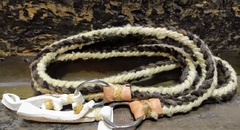 Rédea de Lã De Carneiro Com Argola De Inox Cod:14405