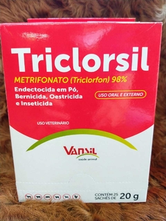 Triclorsil Metrifonato (triclorfon) 98% cx.c/ 500G  - Cod:7296