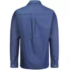 CAMISA JEANS MASCULINA MANGA LONGA -cod:16320 - comprar online