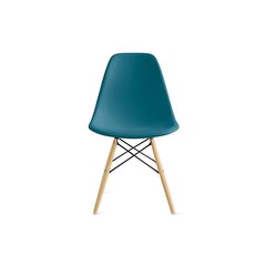 EAMES SILLA BASE MADERA