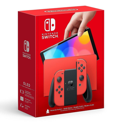Nintendo Switch Oled Edición Mario RED