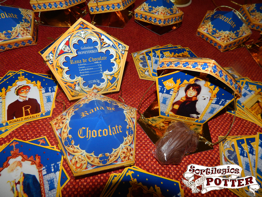 Pack 2 Ranas de Chocolate Harry Potter