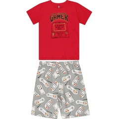Conjunto Infantil Menino Verão Camiseta e Bermuda Bee Loop - Ref: 13868_1763