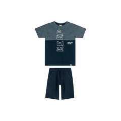 Conjunto Infantil Masculino Camiseta e Bermuda Colorittá - Ref: 172963_6215