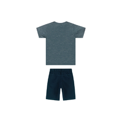 Conjunto Infantil Masculino Camiseta e Bermuda Colorittá - Ref: 172963_6215 - comprar online