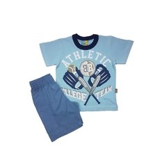 Conjunto Infantil Masculino Camiseta e Bermuda Bee Loop - Ref: 12665_0000