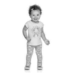 Conjunto Infantil Feminino Blusa e Calça Legging Elian - Ref: 211393_4051 - comprar online