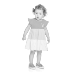 Vestido Infantil em Malha Colorido Elian - Ref: 211403_4844 - comprar online
