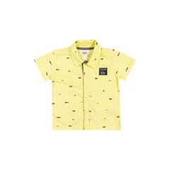 Camisa Infantil Masculina Amarela Elian - Ref: 221260_3361 - comprar online