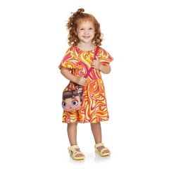 Vestido Infantil Menina com Bolsa Estampado Elian - Ref: 231865_5135