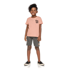 Conjunto Infantil Masculino Camiseta e Bermuda Elian - Ref: 241201_3231