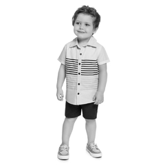 Conjunto Infantil Masculino Camisa e Bermuda Mundi - Ref.: 24149_0945 - comprar online