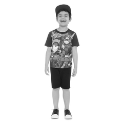 Conjunto Infantil Masculino Camiseta e Bermuda Avengers Brandili - Ref: 24444_2942 - comprar online