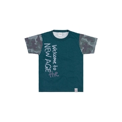 Camiseta Infantil Menino Estampada Verde Elian - Ref.: 24939_7193 - comprar online