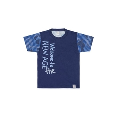 Camiseta Infantil Menino Estampada Azul Elian - Ref.: 24939_6539 - comprar online