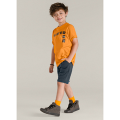 Conjunto Infantil Masculino Camiseta e Bermuda Brandili - Ref: 25734_0413