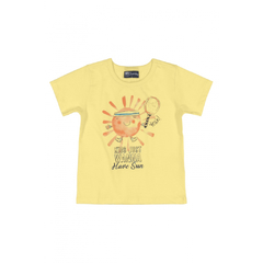 Camiseta Infantil Masculina Amarela Quimby - Ref: 28868_0825