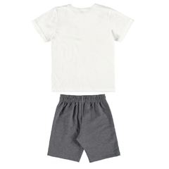 Conjunto Infantil Masculino Camiseta e Bermuda Quimby - Ref: 29452 na internet