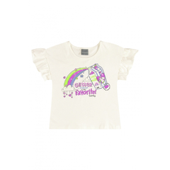 Pijama Infantil Menina com Blusa e Shorts Quimby - Ref: 29772_0106 na internet
