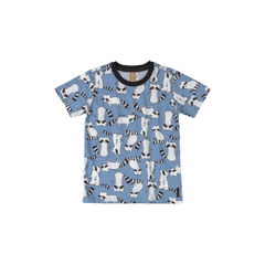 Camiseta Infantil Menino Estampada Azul Up Baby - Ref: 42904_AB1080