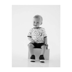 Conjunto Infantil Masculino Verão Camiseta e Bermuda Up Baby - Ref: 43837_1585 - comprar online