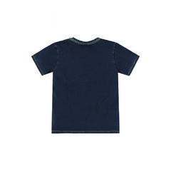 Camiseta Manga Curta Infantil Masculina Azul Up Baby - Ref: 44058_3921 - comprar online