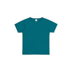 Camiseta Infantil Masculina Lisa Verde Elian - Ref.: 51004_5159