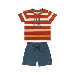 Conjunto Infantil Menino Camiseta e Bermuda Colorittá - Ref: 70041_4588
