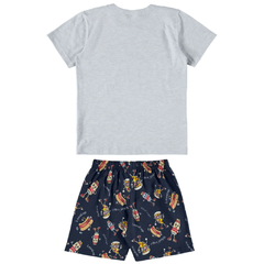 Pijama Infantil Curto Menino Camiseta e Bermuda Quimby - Ref: 29310_0018 na internet