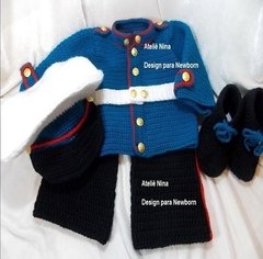 Baby Militar Newborn charme Kit