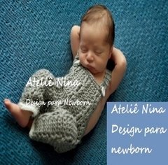 Beanie newborn encanto Jardineirinha