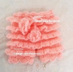 Conjuntinho Bonnet Mohair newborn na internet