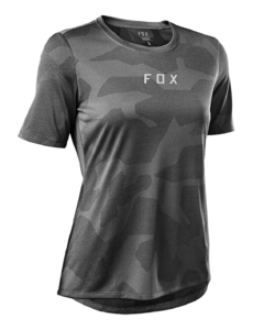 REMERA FOX MTB RANGER TRU DRI SS WOMAN GRIS