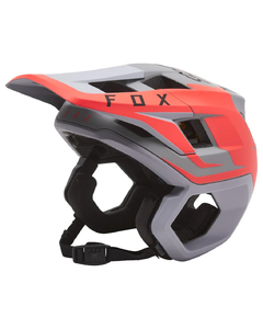 CASCO MTB FOX DROPFRAME PRO GRIS/ROJO - comprar online