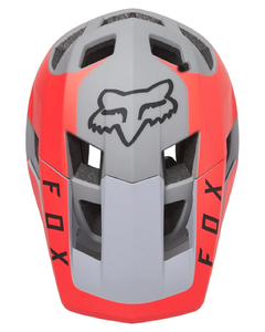 CASCO MTB FOX DROPFRAME PRO GRIS/ROJO en internet