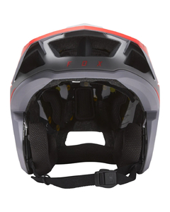 CASCO MTB FOX DROPFRAME PRO GRIS/ROJO - tienda online