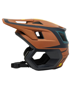 CASCO MTB FOX DROPFRAME PRO MARRON - comprar online