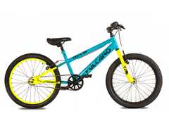 BICICLETA MTB STARK VULCANO ROD24 AZUL/AMARILLO