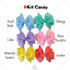 Kit de Laços Candy (escolha tamanho e modelo de laço) - comprar online