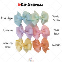 Kit de Laços Delicado (escolha tamanho e modelo de laço) - comprar online