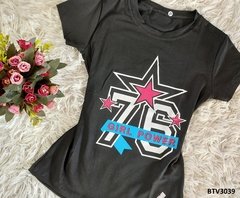 Blusinha T-Shirt Girl Power 76 (BTV3039)