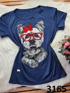 Blusa T-Shirt Viscolycra Dog (BTV3165)