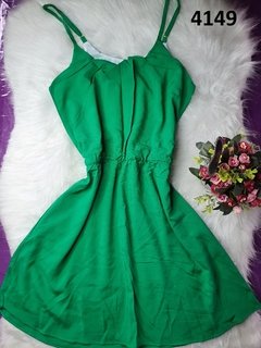 Vestido Viscose Estampado Alça (VVE4149) - comprar online