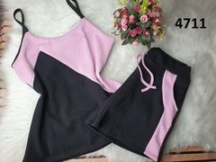 Conjuto Crepe Blusa Alça e Shorts (CJC4711) - comprar online