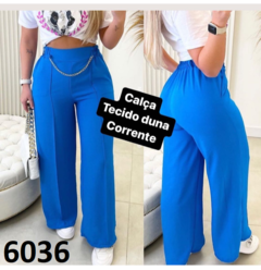 Calça Pantalona Vermelha Duna Corrente (CPD6036) - comprar online